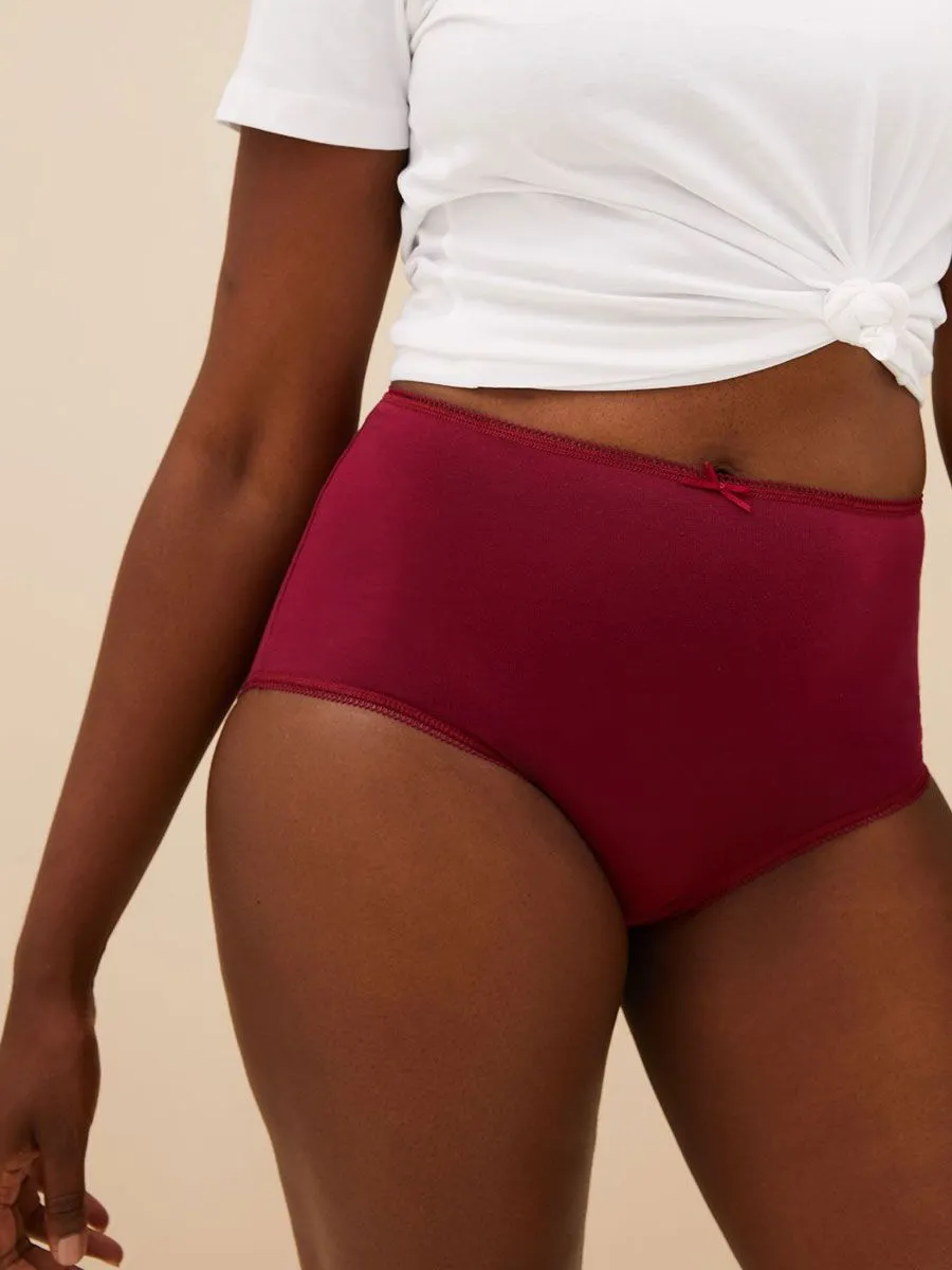 MARKS & SPENCER 5pk Cotton Rich Lycra Full Briefs T614328F MARKS & SPENCER 5pk Cotton Rich Lycra Full Briefs T614328F