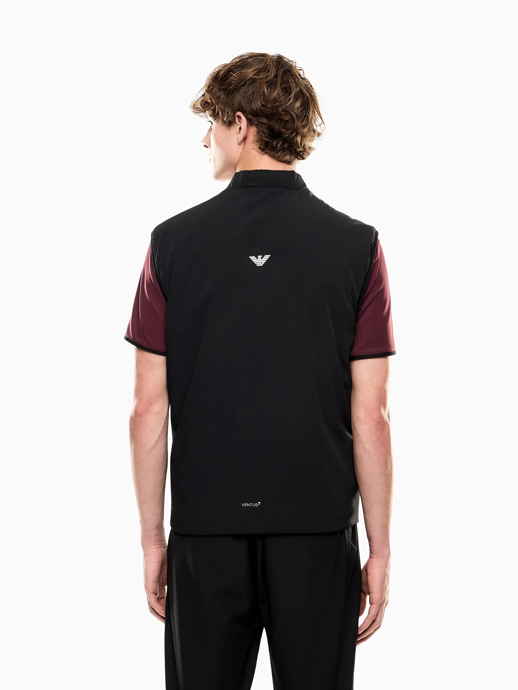 EA7 Men Vest FW25 UC001 Black EA7 Men Vest FW25 UC001 Black