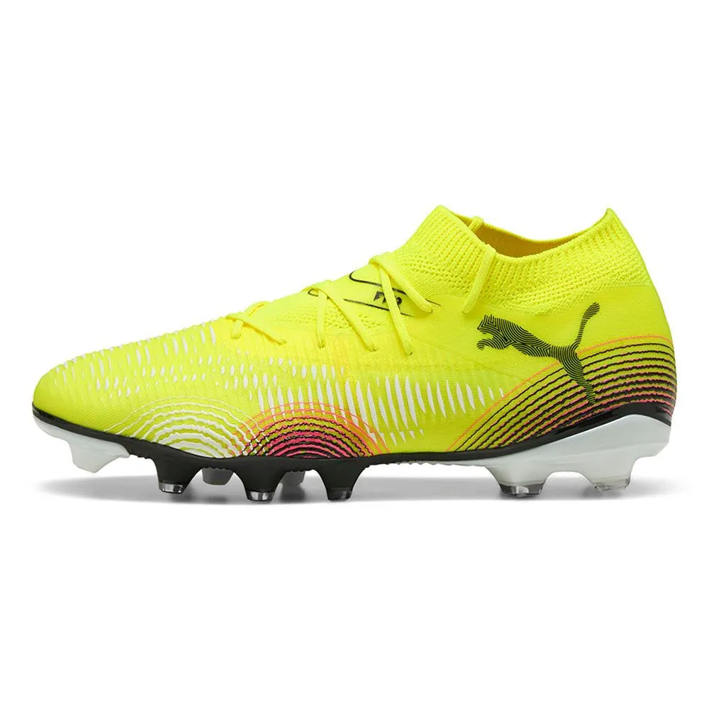 PUMA Men Football Shoes Future 8 Match FG/AG Audacity Pack Yellow - PU097SH768EJTH PUMA Men Football Shoes Future 8 Match FG/AG Audacity Pack Yellow - PU097SH768EJTH