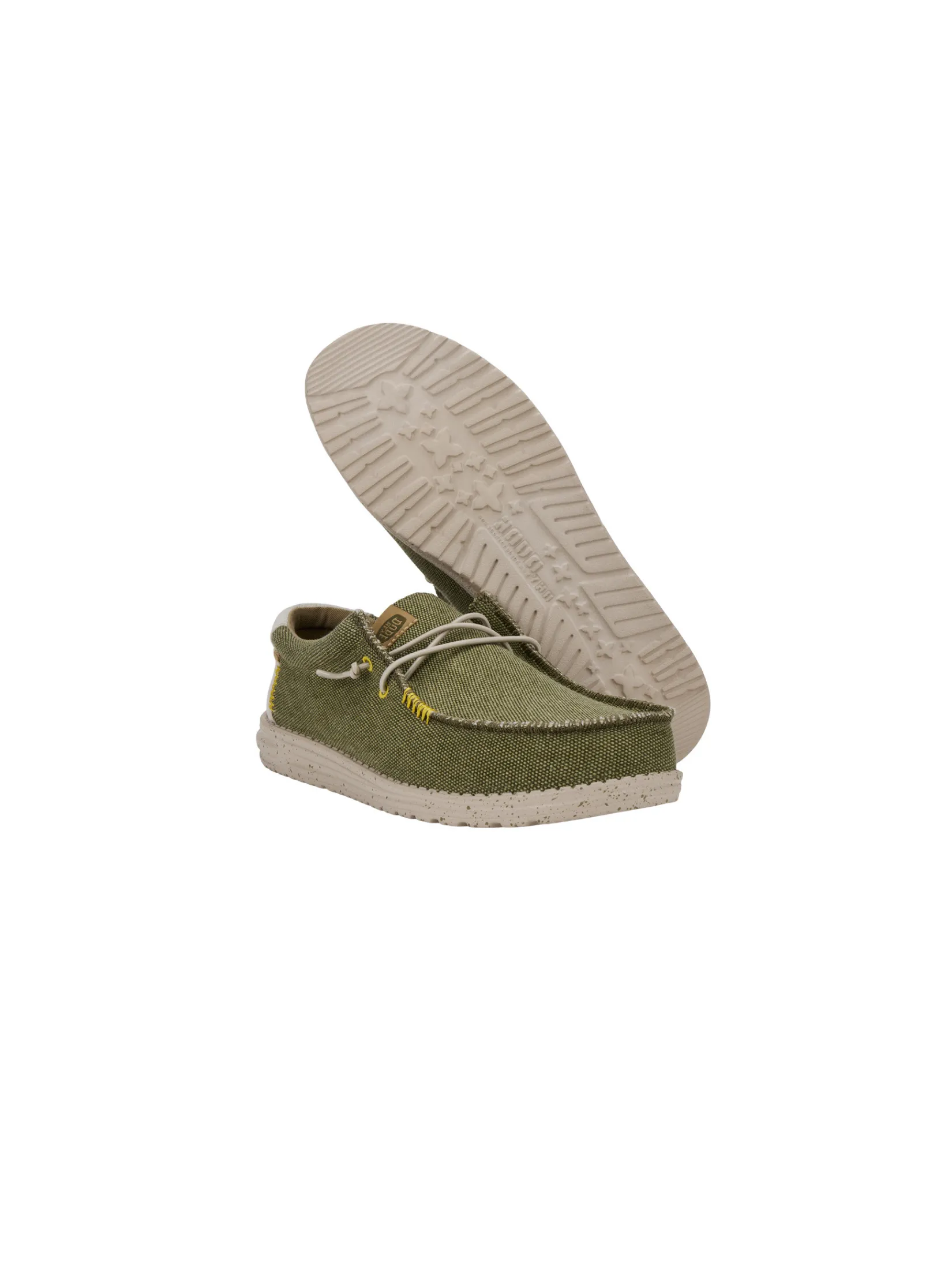 HEYDUDE WALLY COASTLINE JUTE - OLIVE HEYDUDE WALLY COASTLINE JUTE - OLIVE