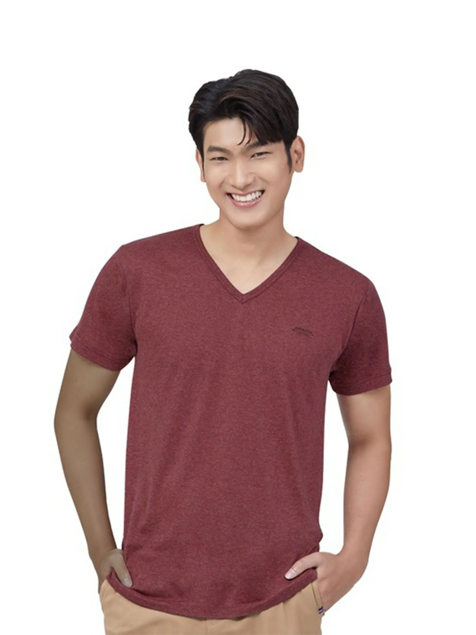 ARROW Inner T-Shirt V-Neck Red, Model: MXWV91E ARROW Inner T-Shirt V-Neck Red, Model: MXWV91E