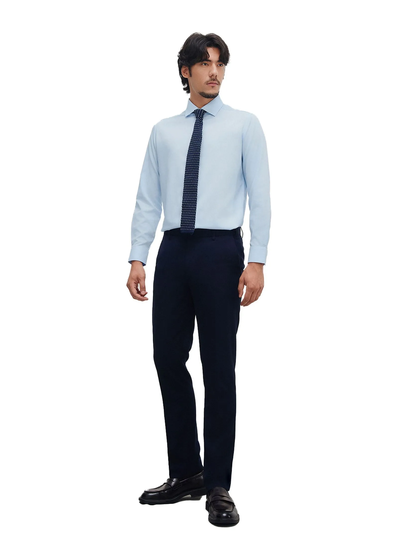 G2000 Men Clothing Non -Iron Quick Dry Twill Shirt  Smart Fit - Blue G2000 Men Clothing Non -Iron Quick Dry Twill Shirt  Smart Fit - Blue