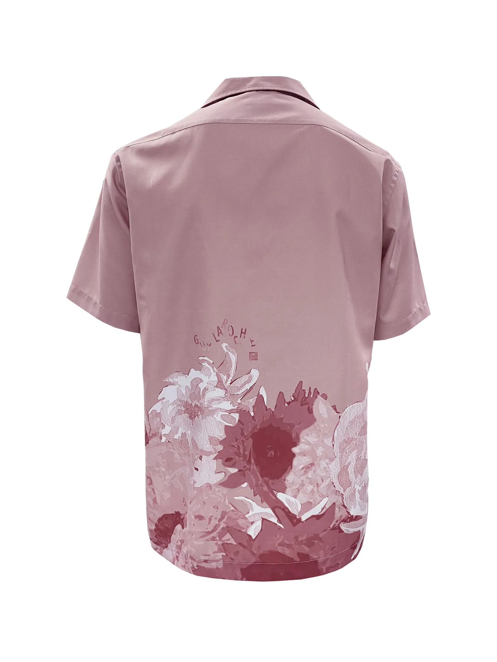 GUY LAROCHE MENWEAR Men's Shirt Short sleeves BAC7402S5PI - Pink GUY LAROCHE MENWEAR Men's Shirt Short sleeves BAC7402S5PI - Pink