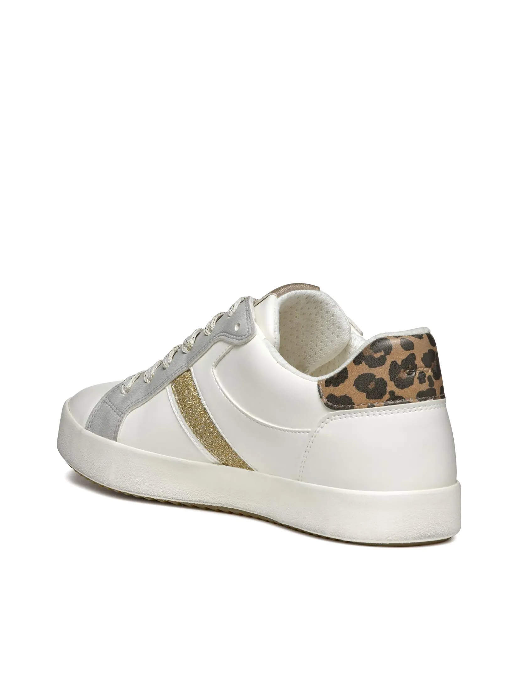 GEOX Women Sneakers D Blomiee White/Silver GEOX Women Sneakers D Blomiee White/Silver
