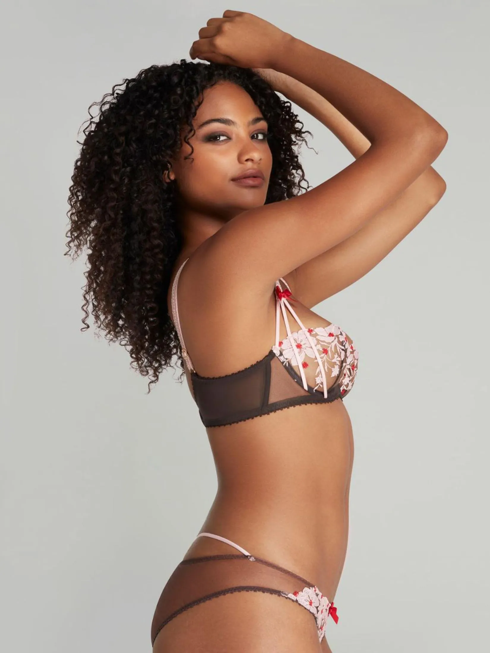 AGENT PROVOCATEUR Women Bra Dawne Balconette Underwired Brown AGENT PROVOCATEUR Women Bra Dawne Balconette Underwired Brown