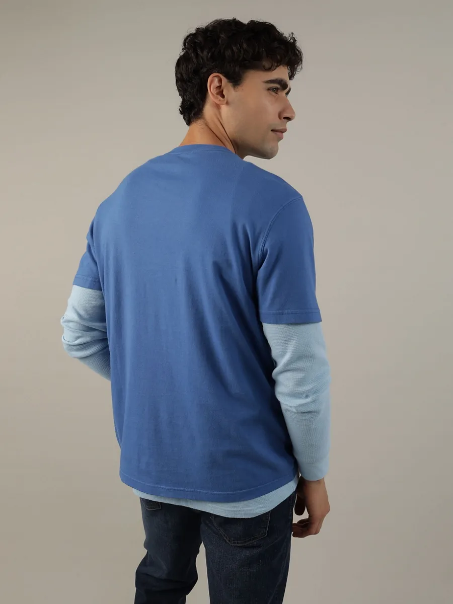 American Eagle MEN K-SS BUTLER TEE RGD-INTL 414 BLUE STREET American Eagle MEN K-SS BUTLER TEE RGD-INTL 414 BLUE STREET