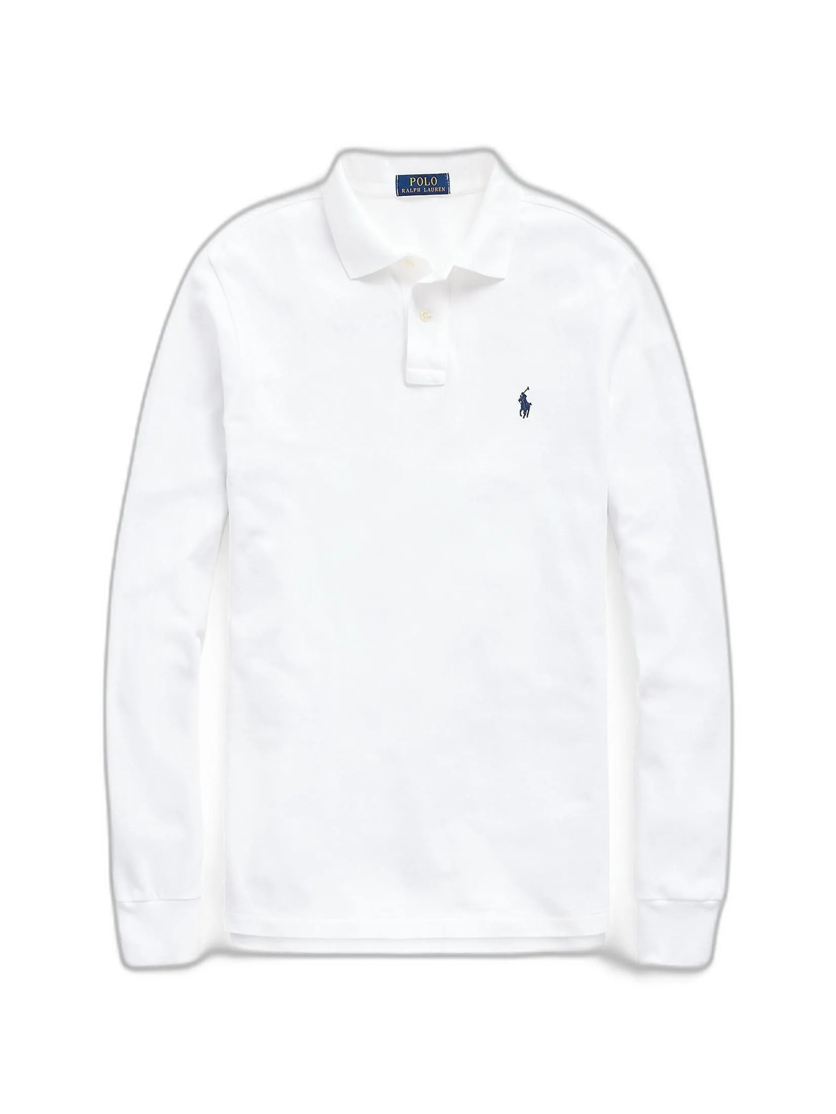 POLO RALPH LAUREN Men Polo-Custom Slim Fit Mesh Polo Shirt MNPOKNI16820114-White POLO RALPH LAUREN Men Polo-Custom Slim Fit Mesh Polo Shirt MNPOKNI16820114-White