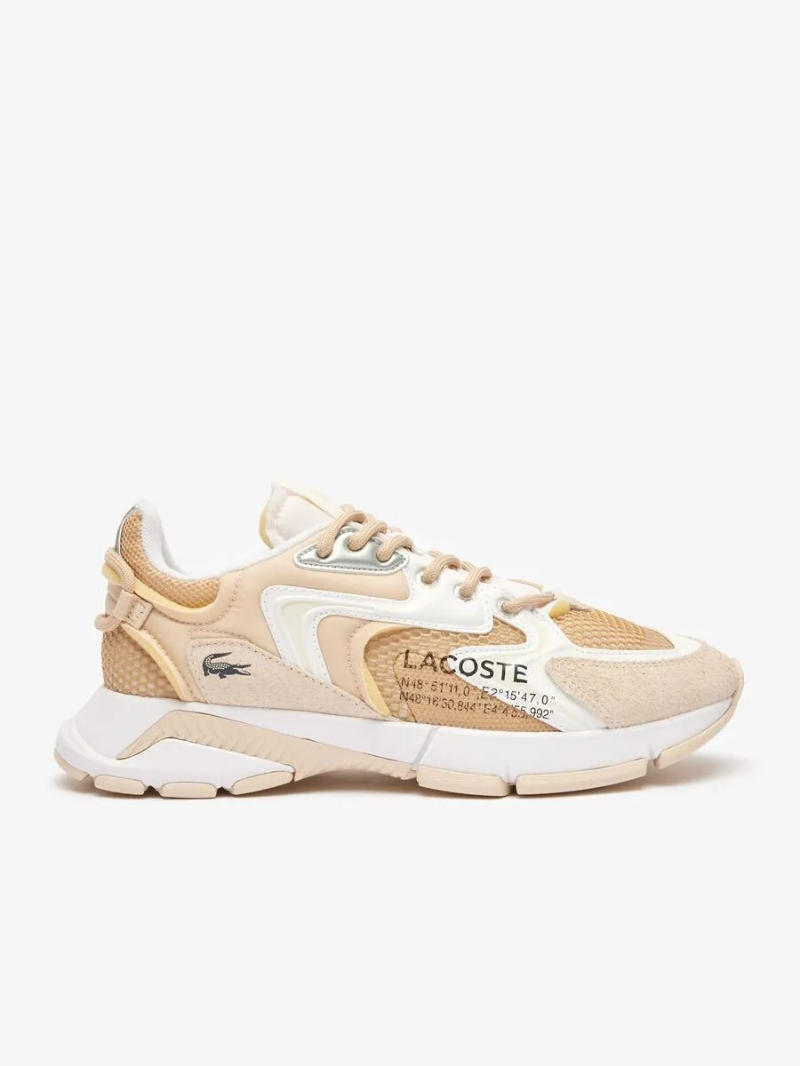 LACOSTE Light Tan Men’s L003 Neo Trainers LACOSTE Light Tan Men’s L003 Neo Trainers