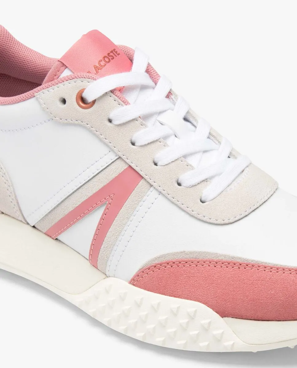 LACOSTE White Women’s L-Spin Deluxe Leather Trainers LACOSTE White Women’s L-Spin Deluxe Leather Trainers