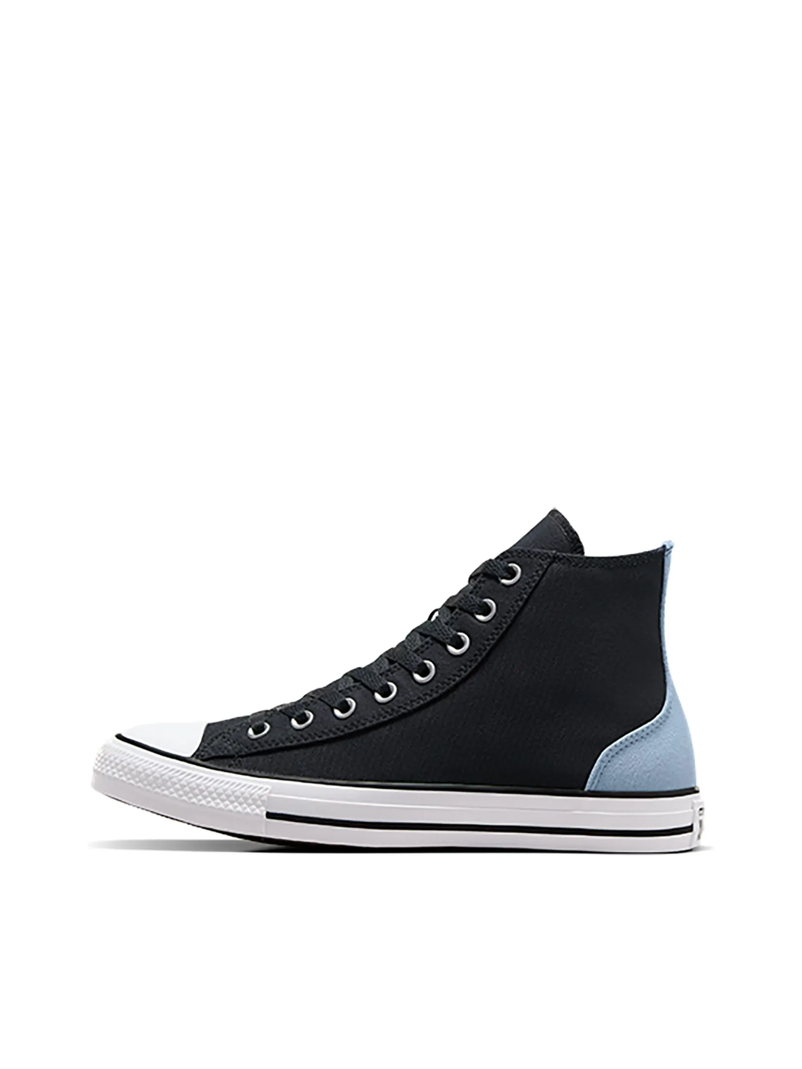 CONVERSE Men Sneakers CTAS Everyday Essentials Hi Black/Out Of The Blue/White CONVERSE Men Sneakers CTAS Everyday Essentials Hi Black/Out Of The Blue/White