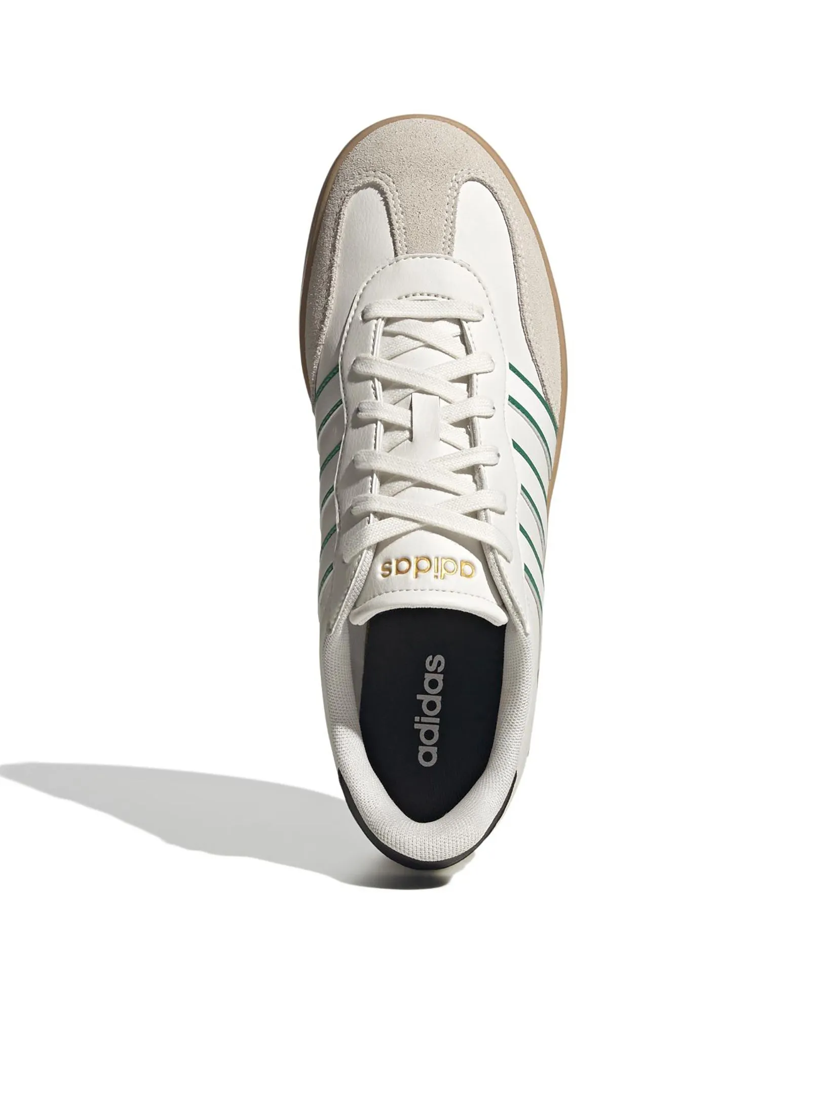 ADIDAS Men Sneakers Barreda Core White / Core White / Court Green ADIDAS Men Sneakers Barreda Core White / Core White / Court Green