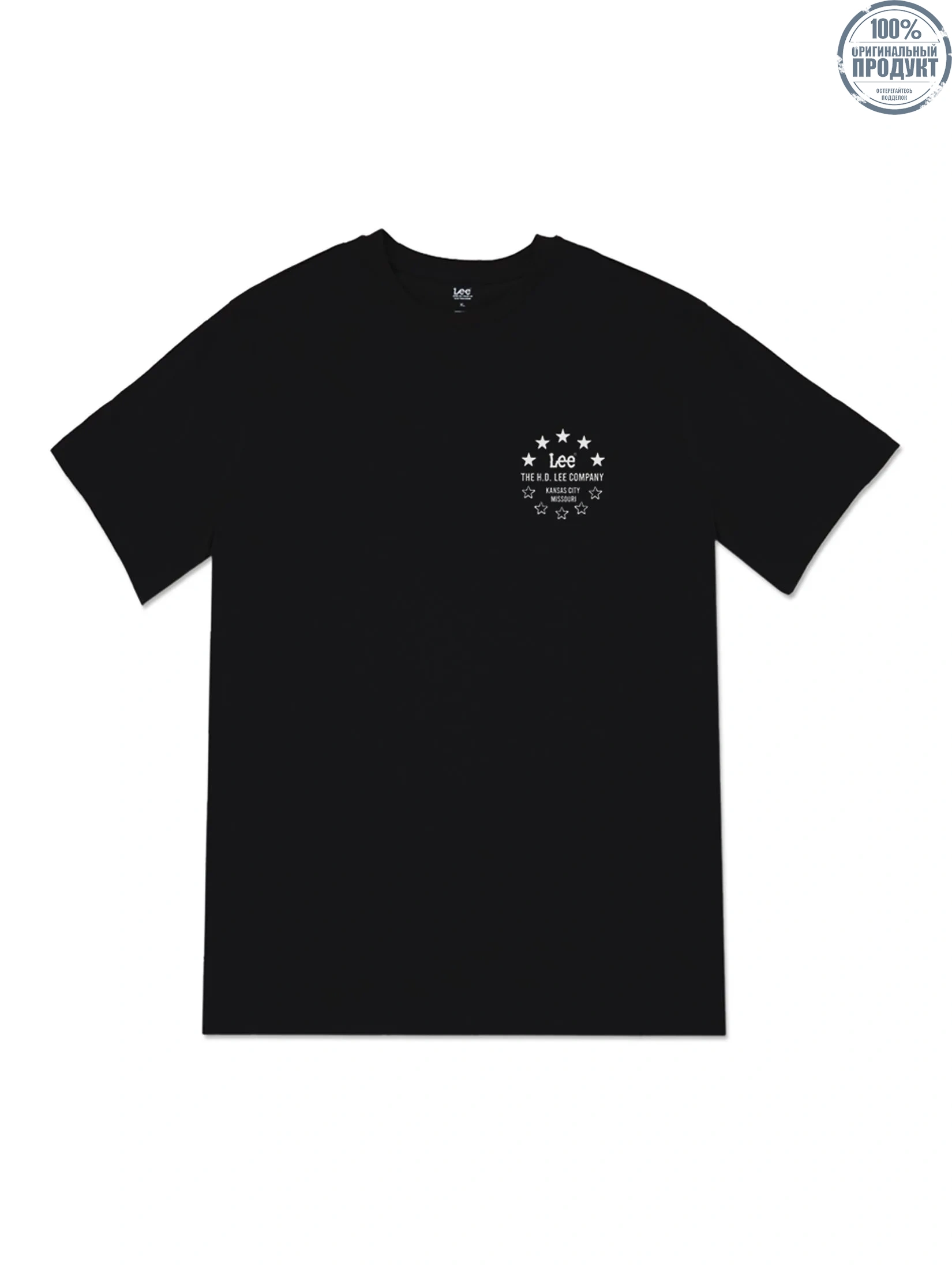 LEE Men's Tee Short Sleeve Comfort Fit Black LEE Men's Tee Short Sleeve Comfort Fit Black