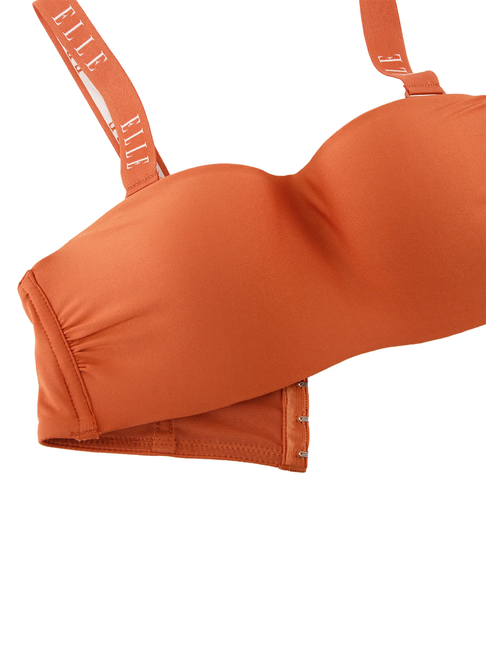 ELLE LINGERIE Women Moulded Bra smooth strapless LB8598 - Orange ELLE LINGERIE Women Moulded Bra smooth strapless LB8598 - Orange