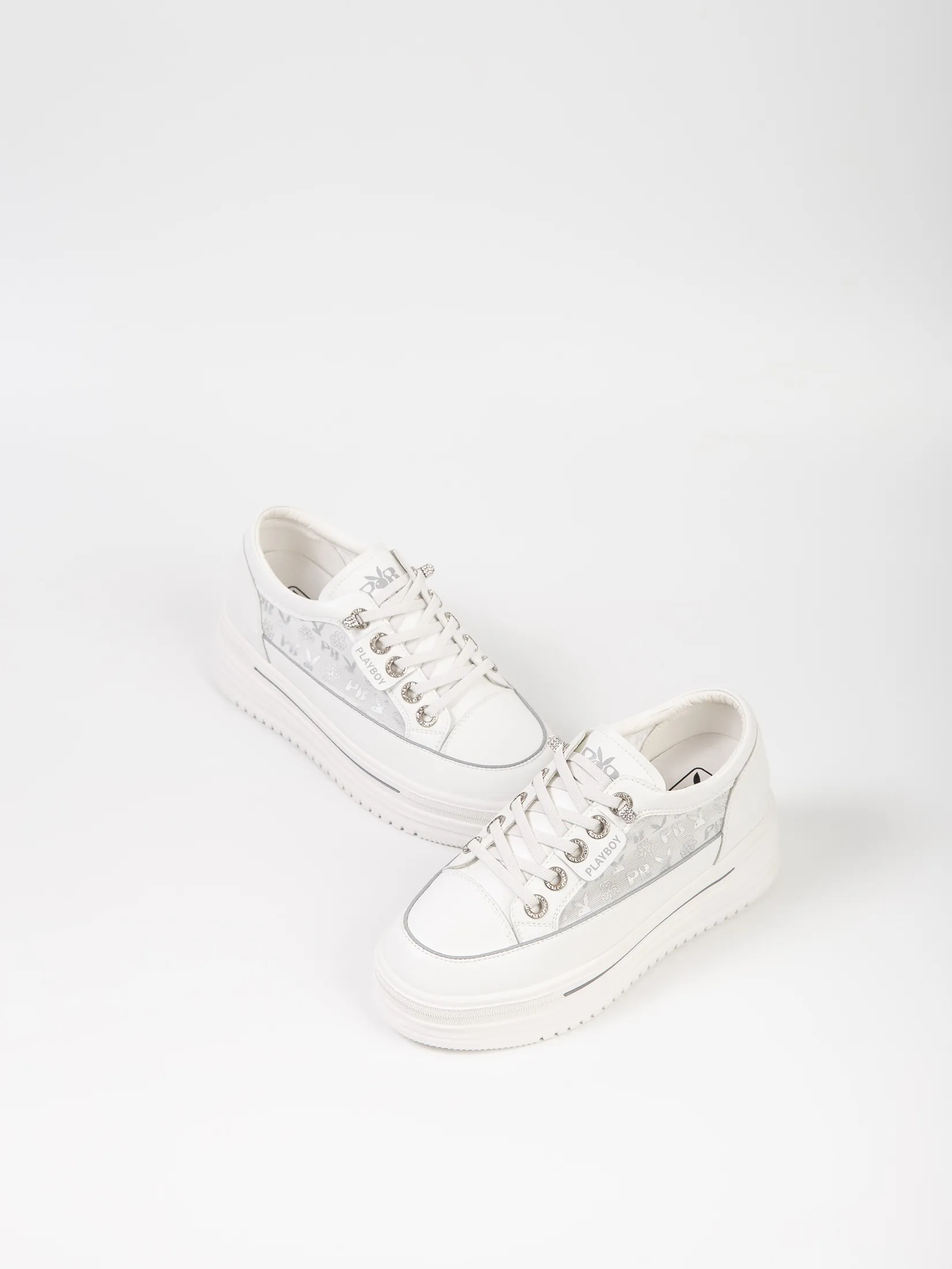PLAYBOY Women shoes  sneakers  ST-H243C1176 White PLAYBOY Women shoes  sneakers  ST-H243C1176 White