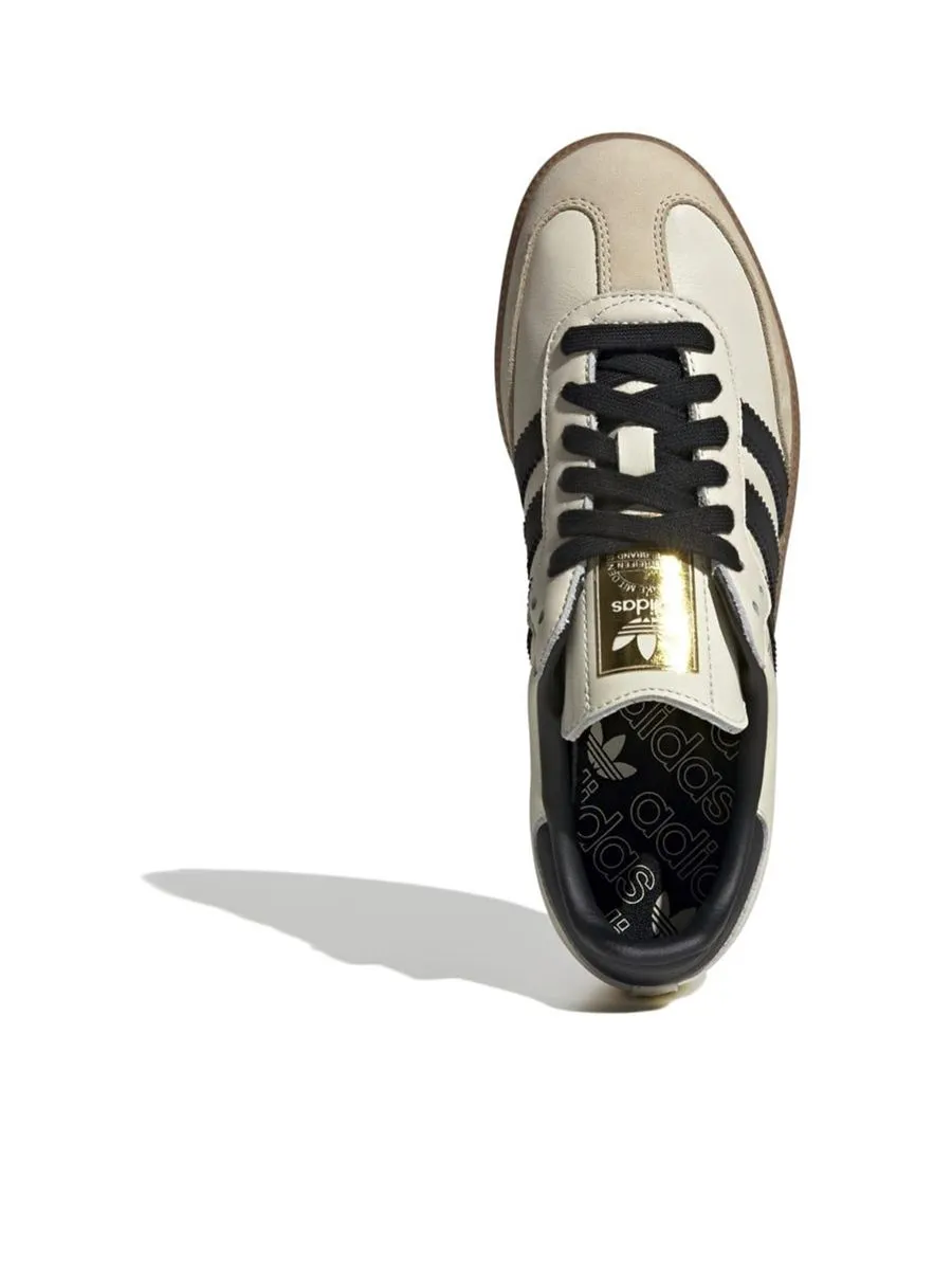 ADIDAS Women Sneakers Samba OG Cream White / Core Black / Sand Strata ADIDAS Women Sneakers Samba OG Cream White / Core Black / Sand Strata