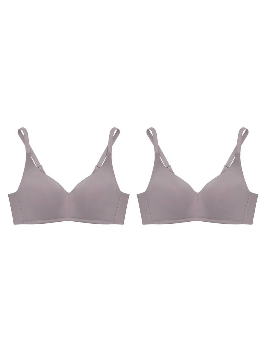 SABINA [Pack 2 Piece] Bra Perfect Bra Collection - Chocolate
