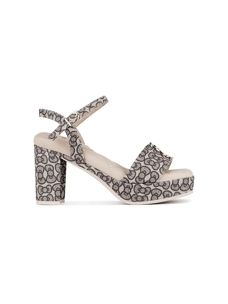 SHU WOMEN  l HELLO KITTY PALETTE SOFT 3" PLATFORM - BEIGE SHU WOMEN  l HELLO KITTY PALETTE SOFT 3" PLATFORM - BEIGE
