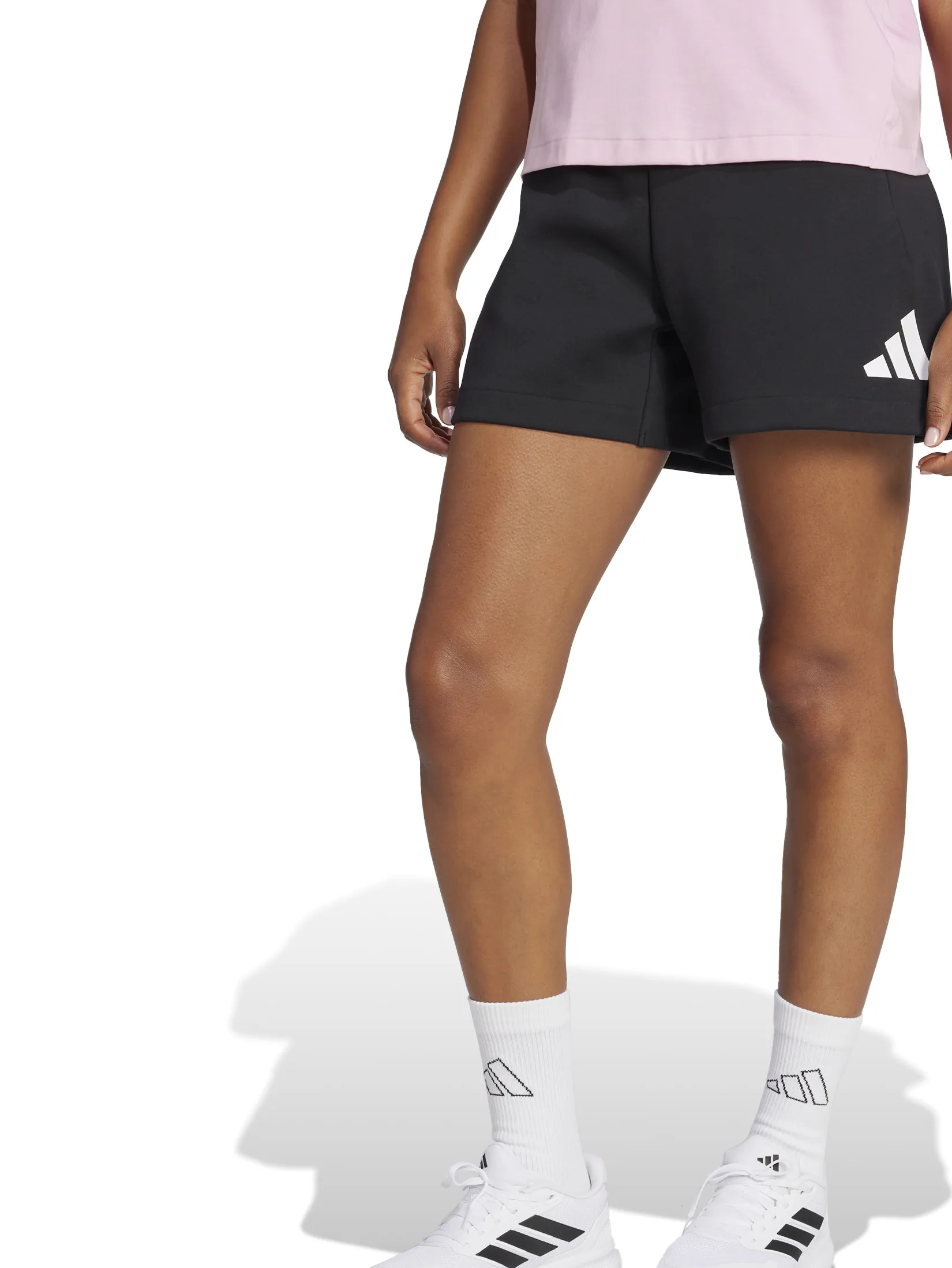 ADIDAS Women Shorts adidas Z.N.E. Black / White ADIDAS Women Shorts adidas Z.N.E. Black / White