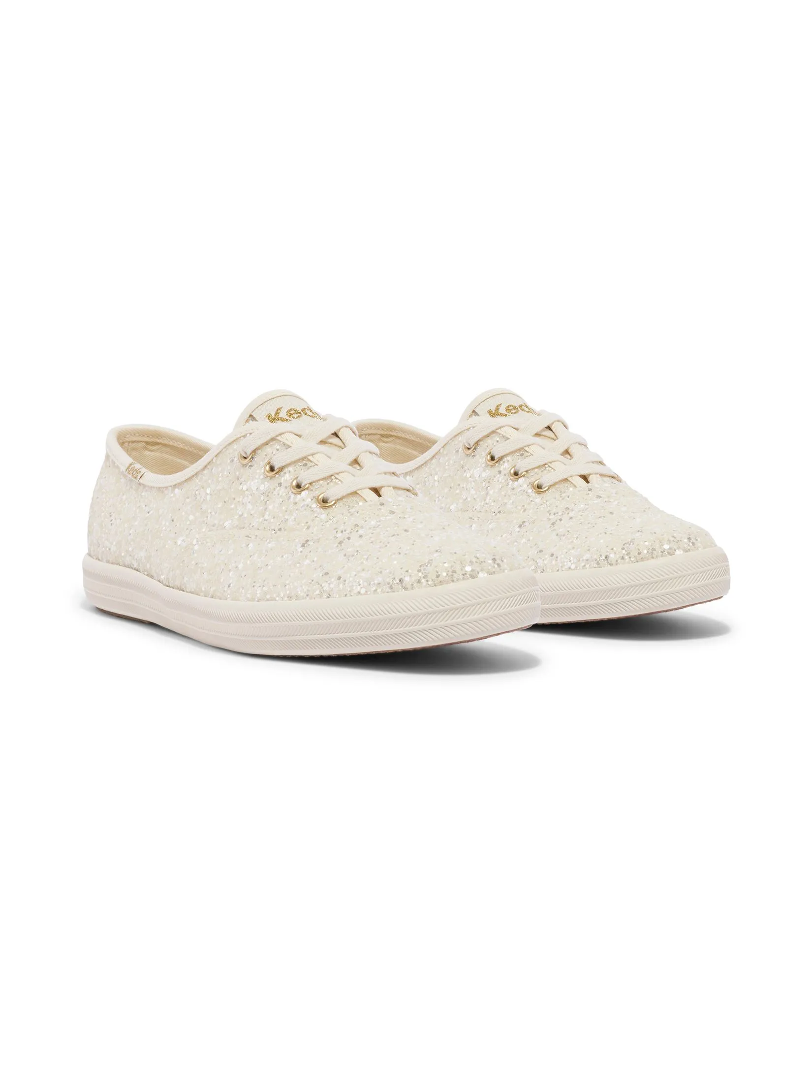 KEDS Women Champion Glitter Celebration Beige KEDS Women Champion Glitter Celebration Beige