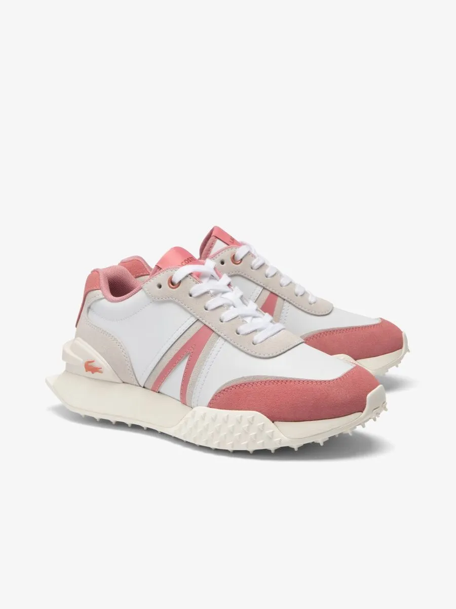 LACOSTE White Women’s L-Spin Deluxe Leather Trainers LACOSTE White Women’s L-Spin Deluxe Leather Trainers