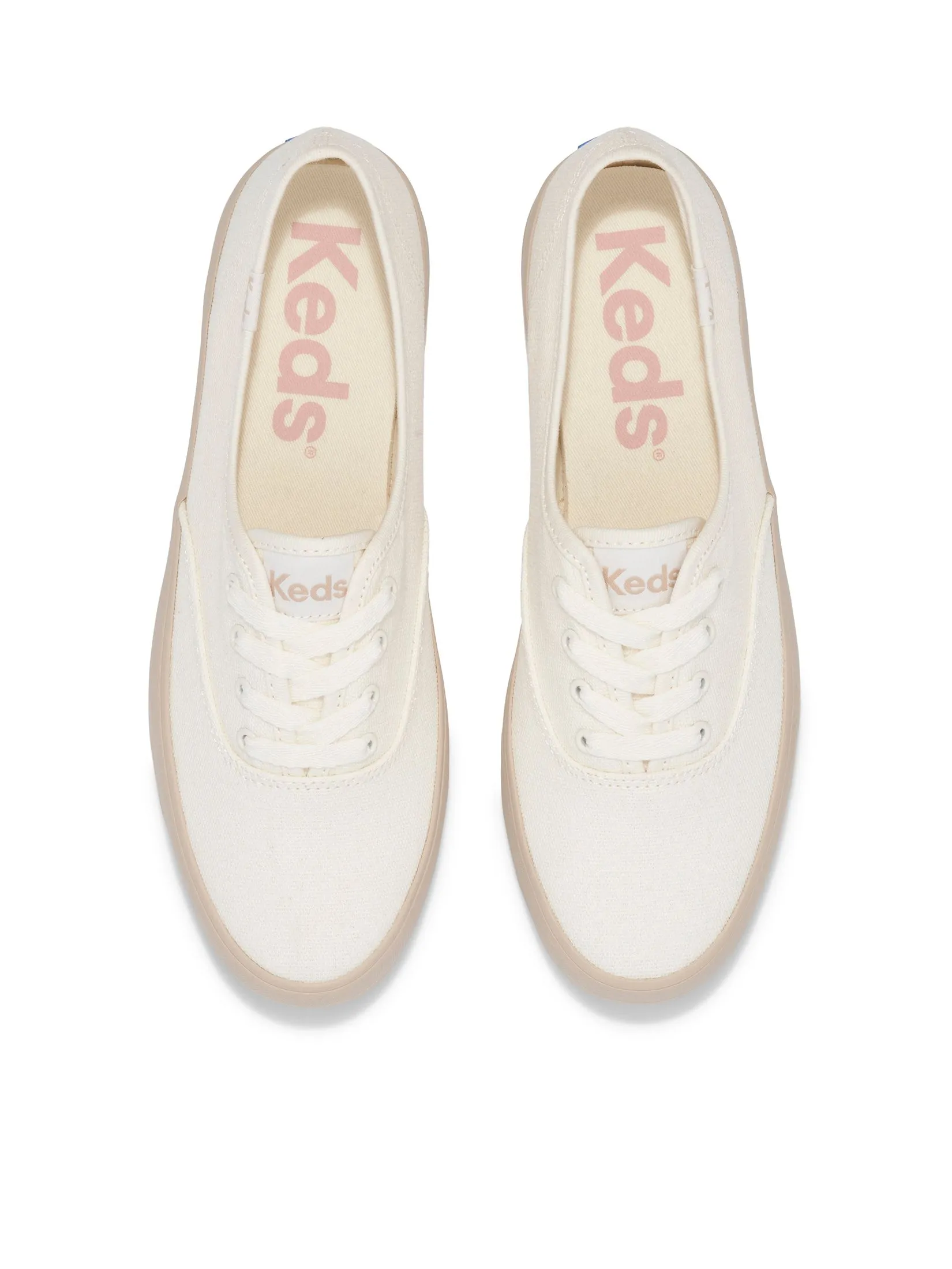 KEDS Women Champion Gender Neutral Canvas Beige KEDS Women Champion Gender Neutral Canvas Beige