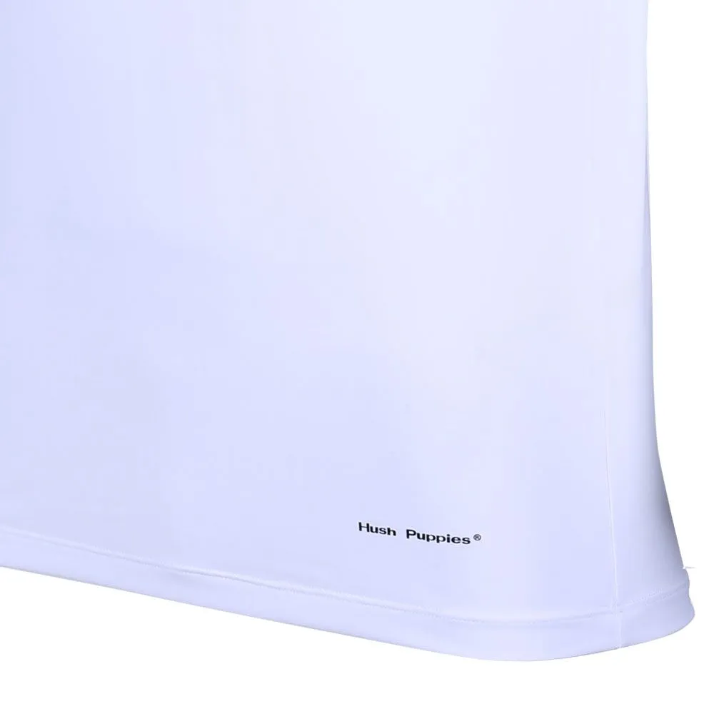 HUSH PUPPIES INNERWEAR Tee COOL PLUS+ HU H5SP001 White HUSH PUPPIES INNERWEAR Tee COOL PLUS+ HU H5SP001 White
