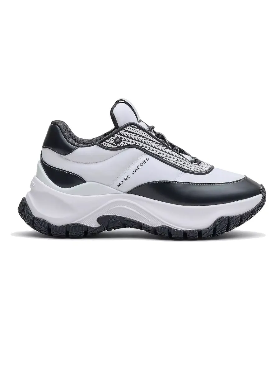 MARC JACOBS THE LAZY RUNNER WHITE/BLACK MARC JACOBS THE LAZY RUNNER WHITE/BLACK