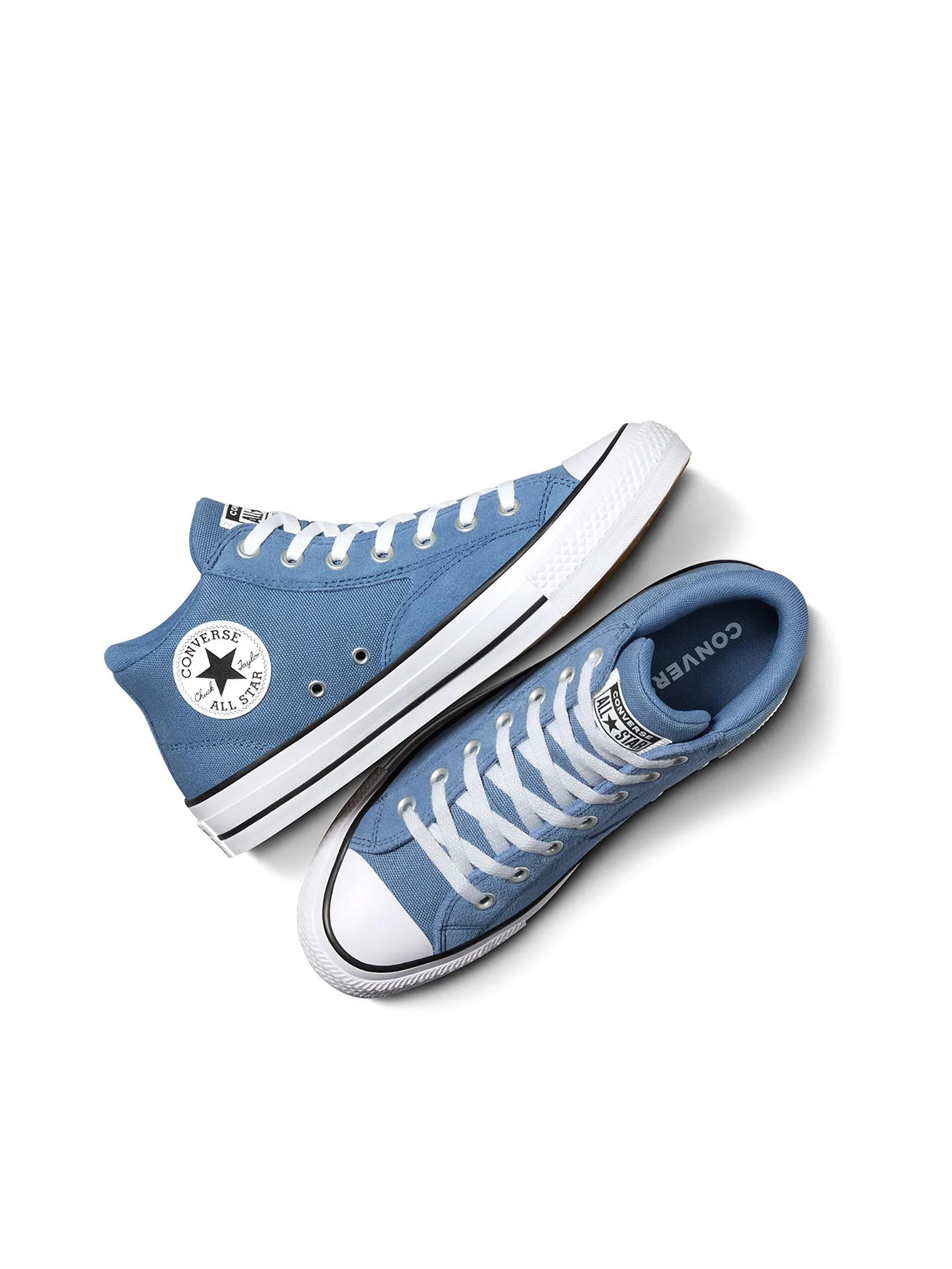 CONVERSE Men Sneakers Ctas Malden Street Taylored Lux Mid Navy Lakeside Blue/White/Black CONVERSE Men Sneakers Ctas Malden Street Taylored Lux Mid Navy Lakeside Blue/White/Black