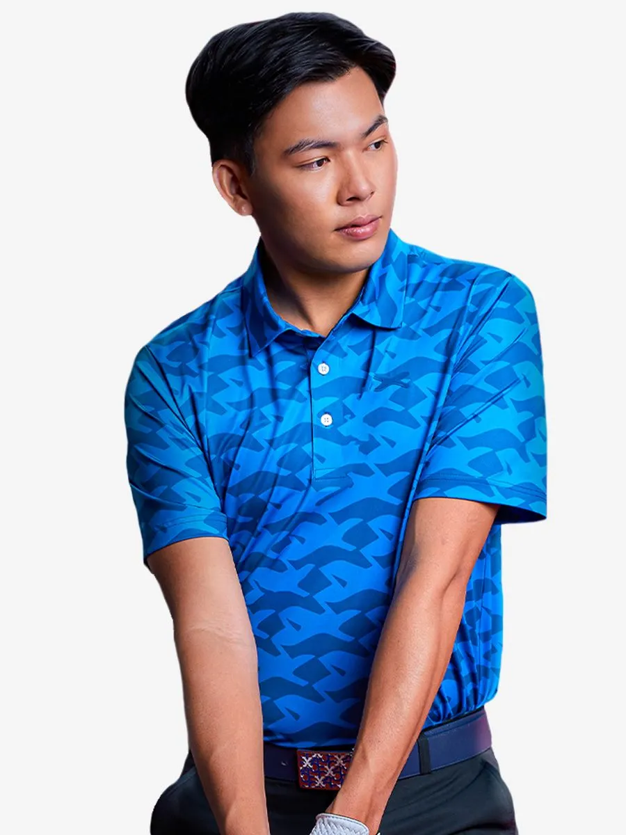XOLO Blue MEN MIRAGE POLO (040094) XOLO Blue MEN MIRAGE POLO (040094)
