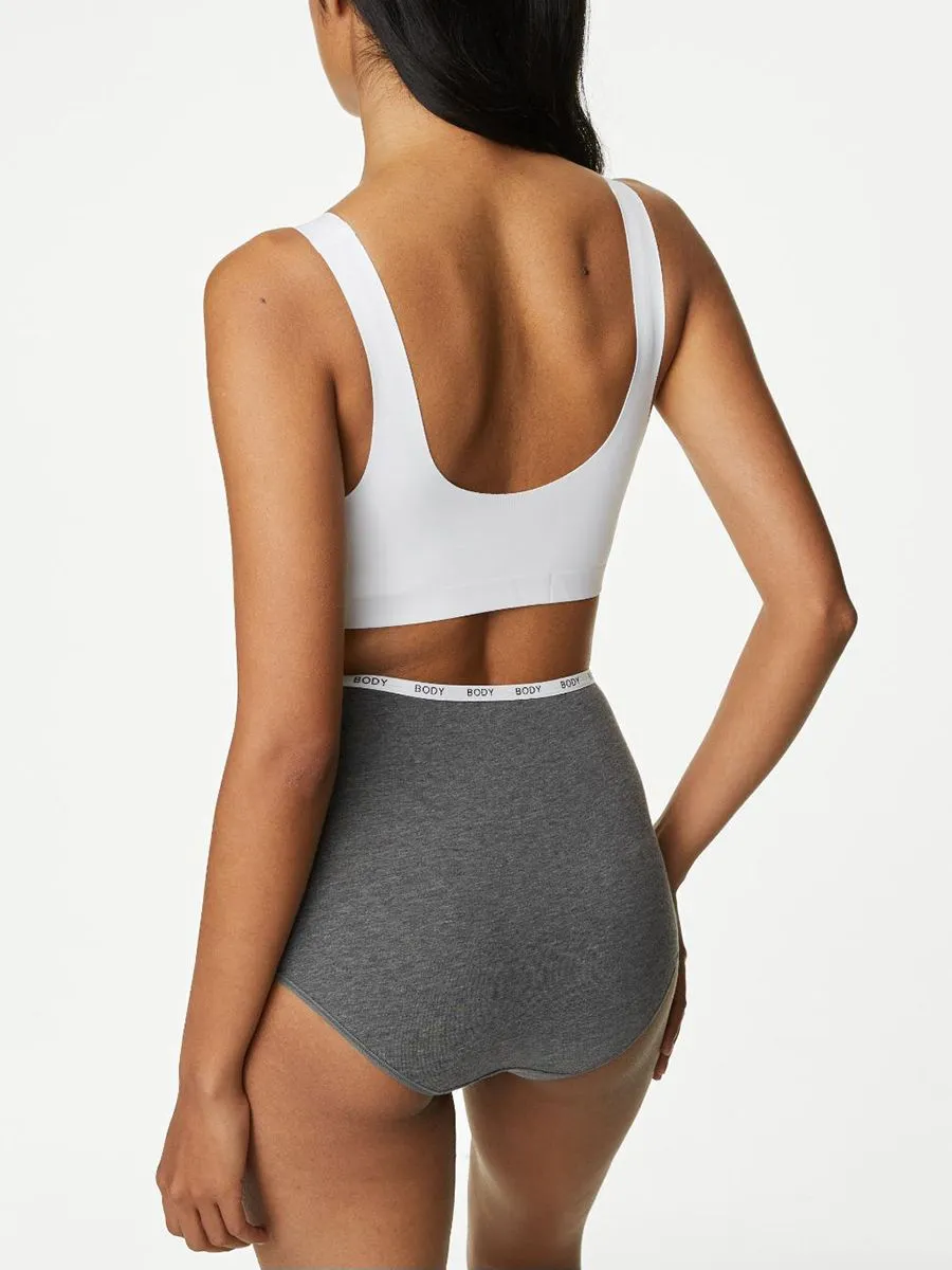MARKS & SPENCER Women Full Briefs Cotton Rich 4pk Multi-Color MARKS & SPENCER Women Full Briefs Cotton Rich 4pk Multi-Color