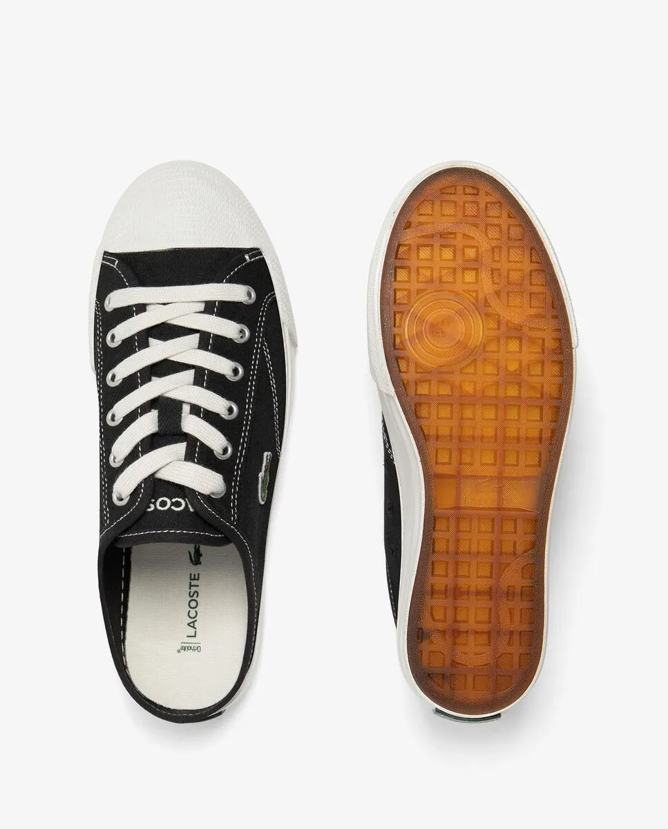 LACOSTE Women’s Backcourt Mules Black LACOSTE Women’s Backcourt Mules Black