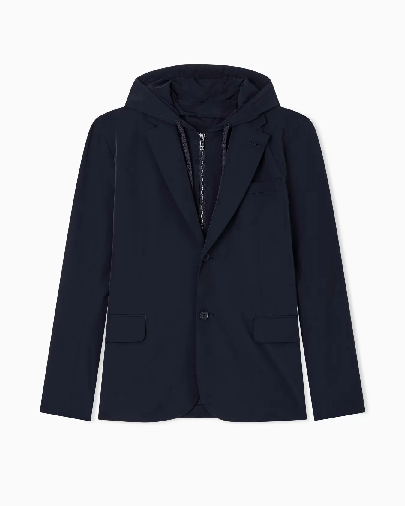 ARMANI EXCHANGE Blazer Male XM001199-AF16635-UB101 Navy Blue ARMANI EXCHANGE Blazer Male XM001199-AF16635-UB101 Navy Blue