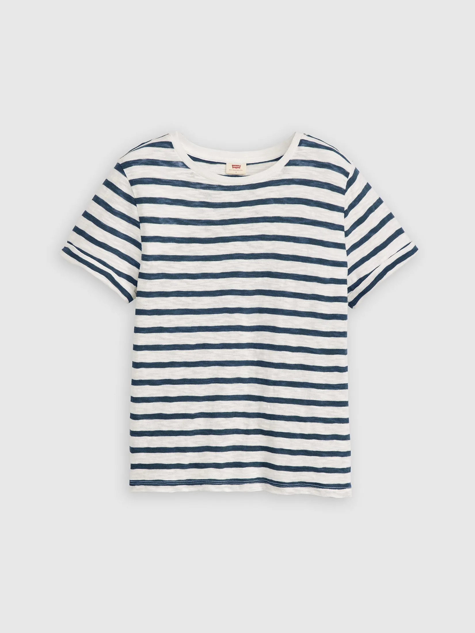 LEVI'S Women's Margot Short-Sleeve T-Shirt Blue LEVI'S Women's Margot Short-Sleeve T-Shirt Blue