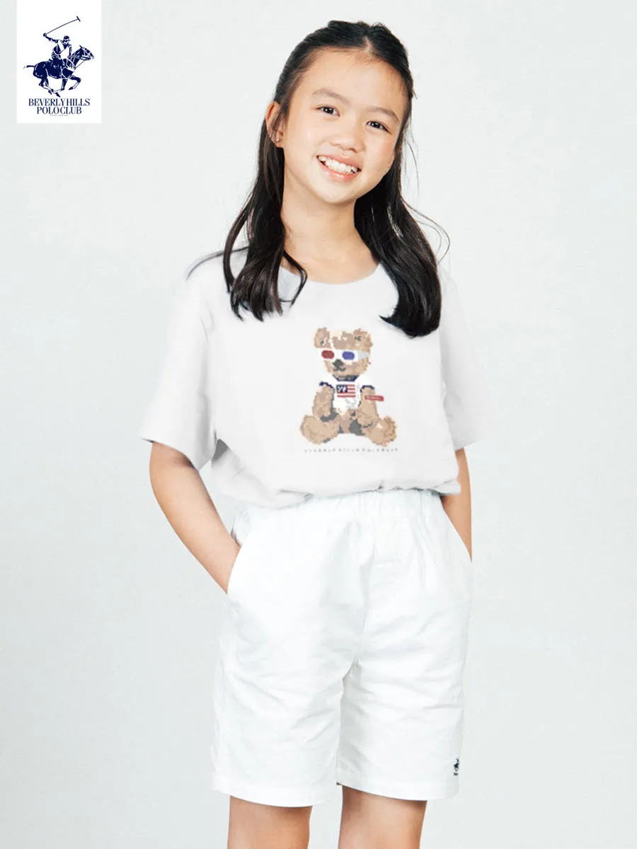BEVERLY HILLS POLO CLUB White T-Shirt Family SET Model BNSG109