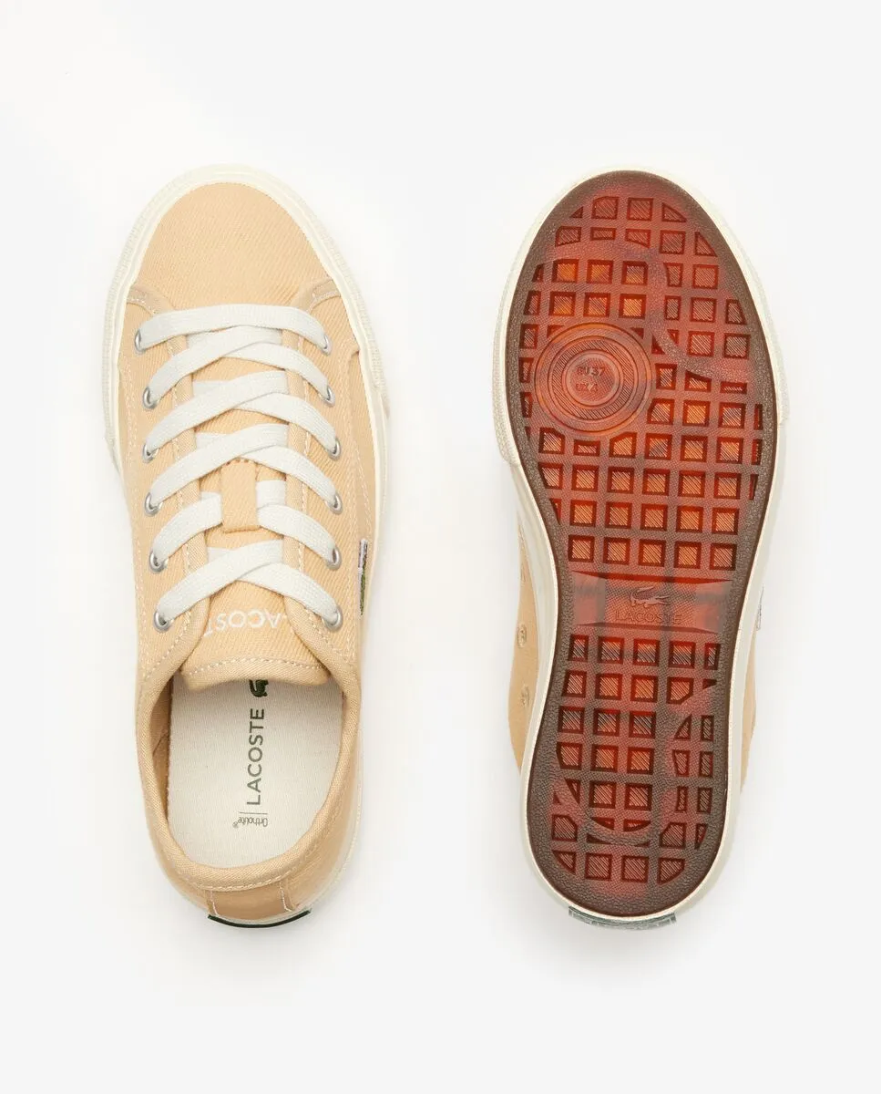 LACOSTE Light Brown Women’s Backcourt Trainers LACOSTE Light Brown Women’s Backcourt Trainers