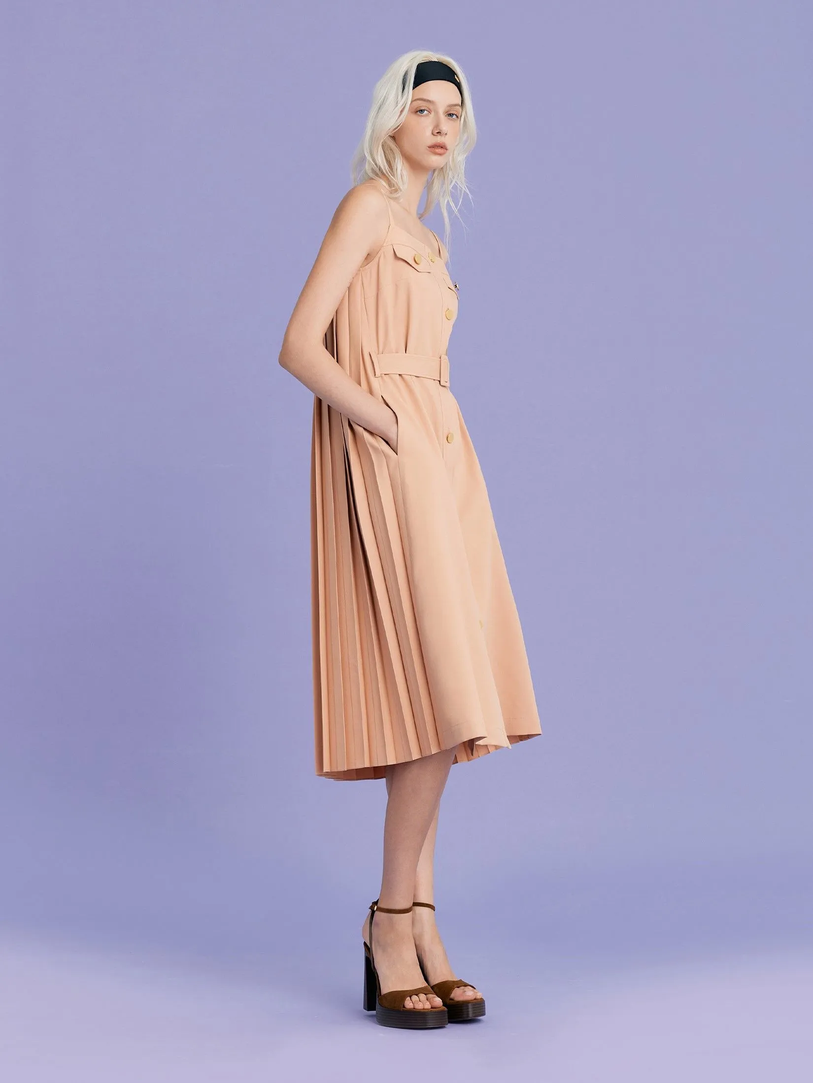 ASV (RS25)Lumi Women Camisole Dress Peach ASV (RS25)Lumi Women Camisole Dress Peach