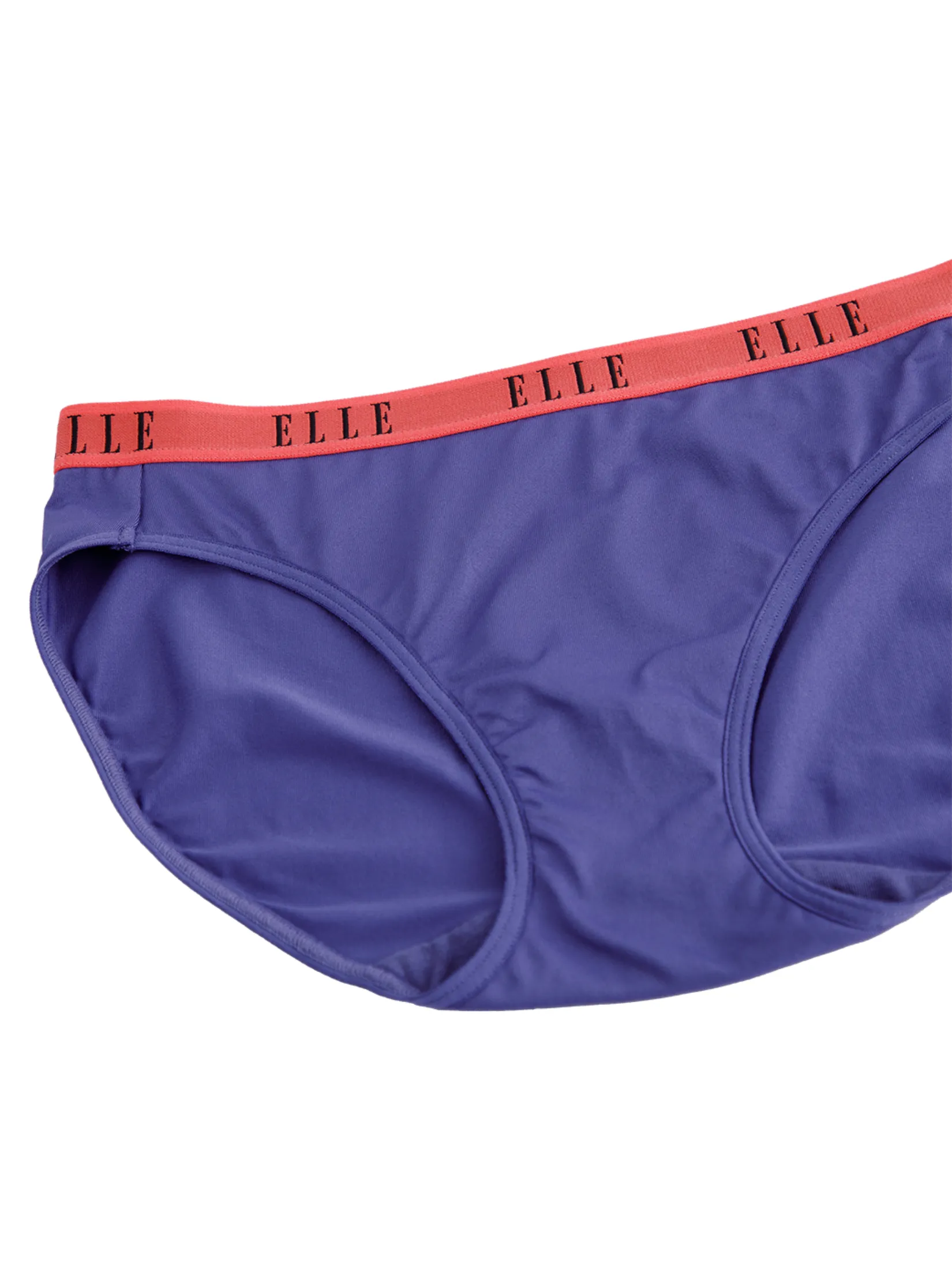 ELLE Women’s Bikini Lowrise Panty LU2813 - Purple ELLE Women’s Bikini Lowrise Panty LU2813 - Purple