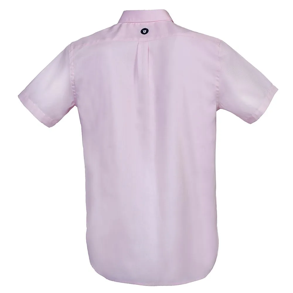BROWNE & CO. Pink Button Down Short Sleeves Shirt BROWNE & CO. Pink Button Down Short Sleeves Shirt