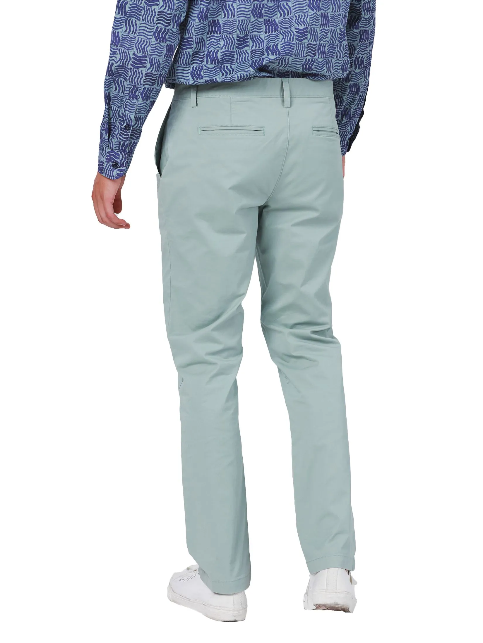 JOHN HENRY Men's Pants (Regular Fit) REJUVENATE VACATION Green JOHN HENRY Men's Pants (Regular Fit) REJUVENATE VACATION Green