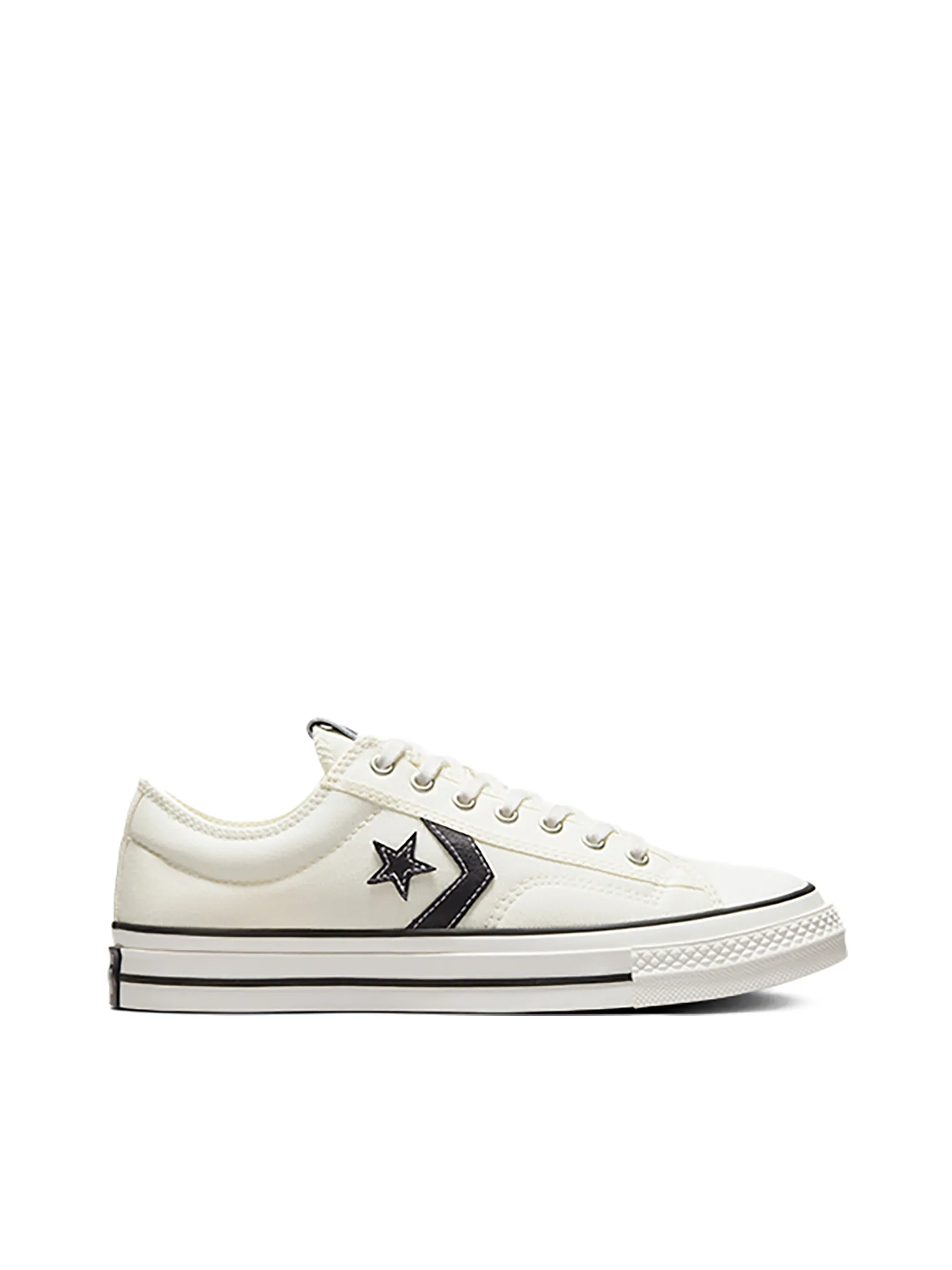 CONVERSE Men Sneakers Star Player 76 Premium Canvas OX White CONVERSE Men Sneakers Star Player 76 Premium Canvas OX White