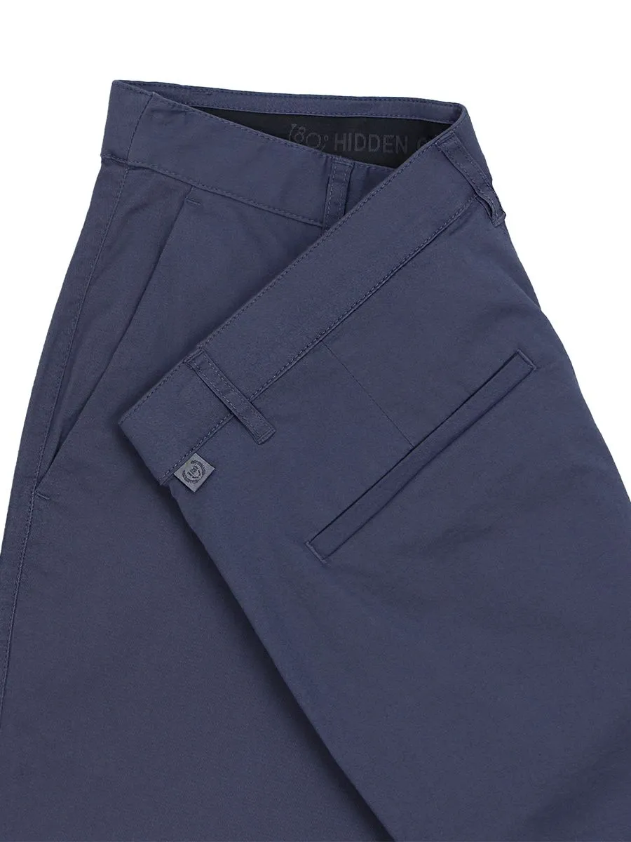 GIORDANO Men's Lightweight Khakis Pants (180° Elastic Waistband) Aviator blue GIORDANO Men's Lightweight Khakis Pants (180° Elastic Waistband) Aviator blue