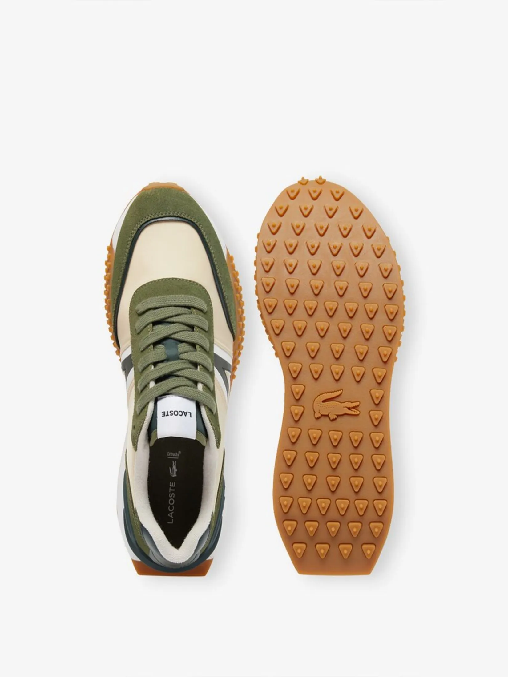 LACOSTE Men’s L-Spin Deluxe Trainers Green LACOSTE Men’s L-Spin Deluxe Trainers Green