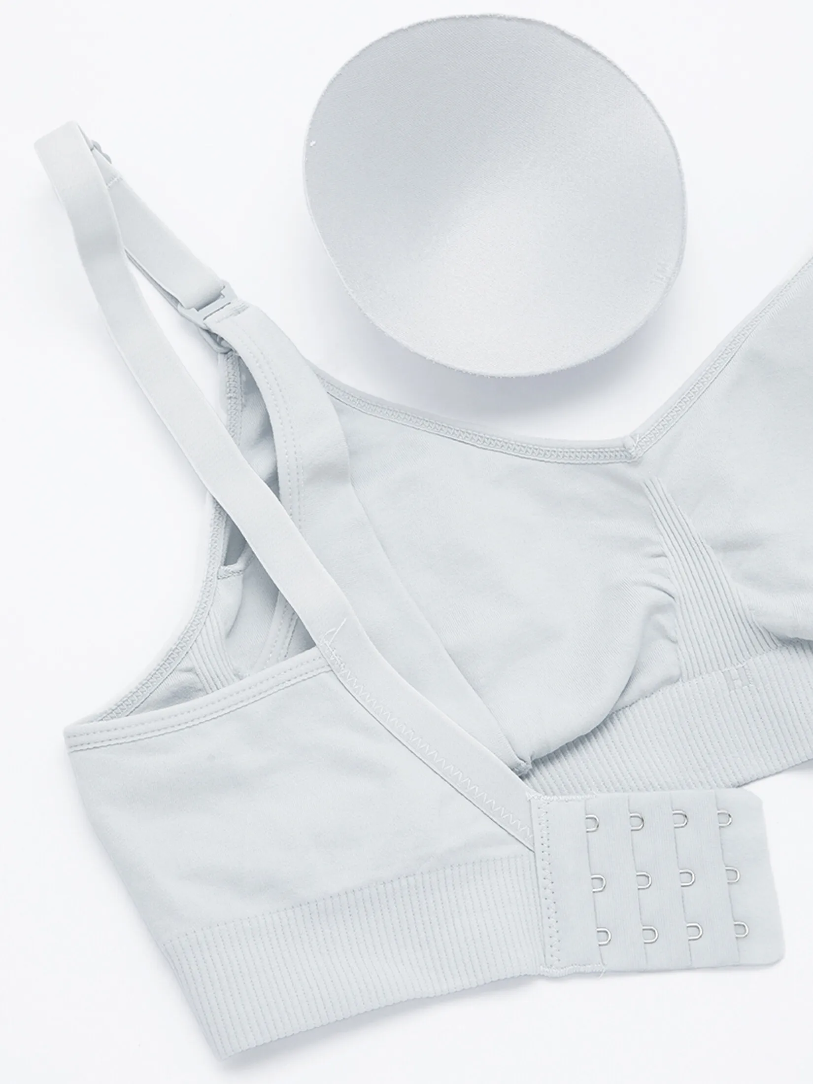 SABINA Maternity Woman Wireless Bra - Light Grey SABINA Maternity Woman Wireless Bra - Light Grey
