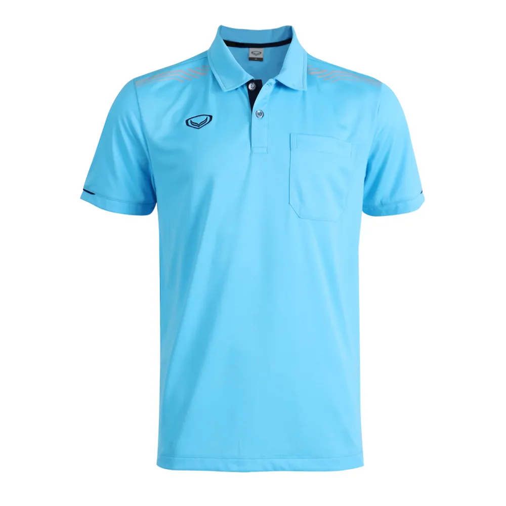 GRAND SPORT Light blue Men's polo shirt (012581) GRAND SPORT Light blue Men's polo shirt (012581)