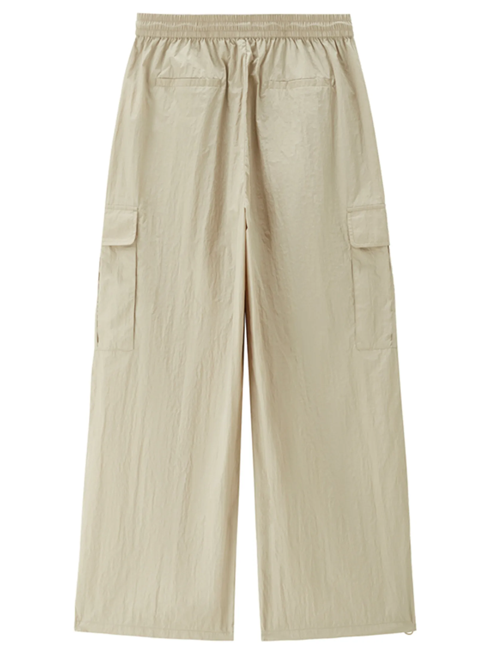 GIORDANO Women s Online Exclusive Elastic Waist Cargo Pants (Korea) Khaki GIORDANO Women s Online Exclusive Elastic Waist Cargo Pants (Korea) Khaki