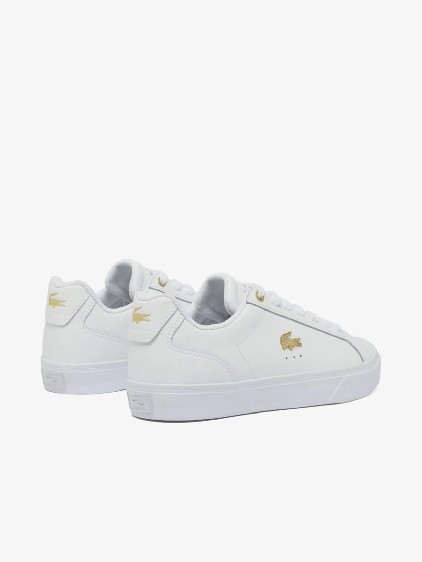 LACOSTE Women’s Lerond Pro Leather Sneakers White LACOSTE Women’s Lerond Pro Leather Sneakers White