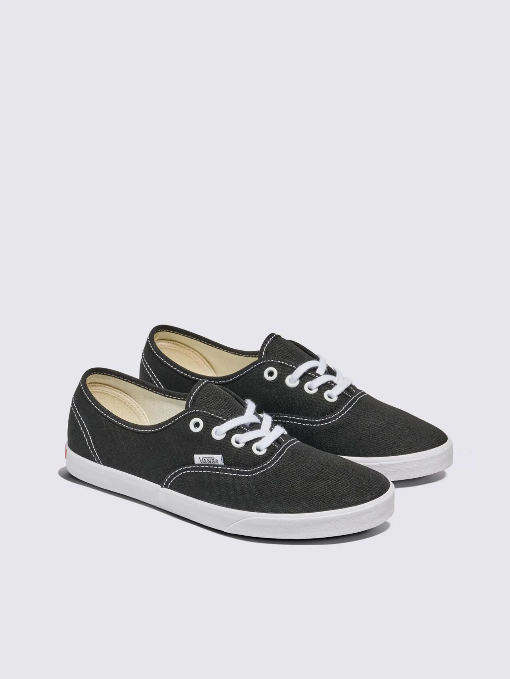 VANS Unisex Sneakers Authentic Lowpro - Black White VANS Unisex Sneakers Authentic Lowpro - Black White