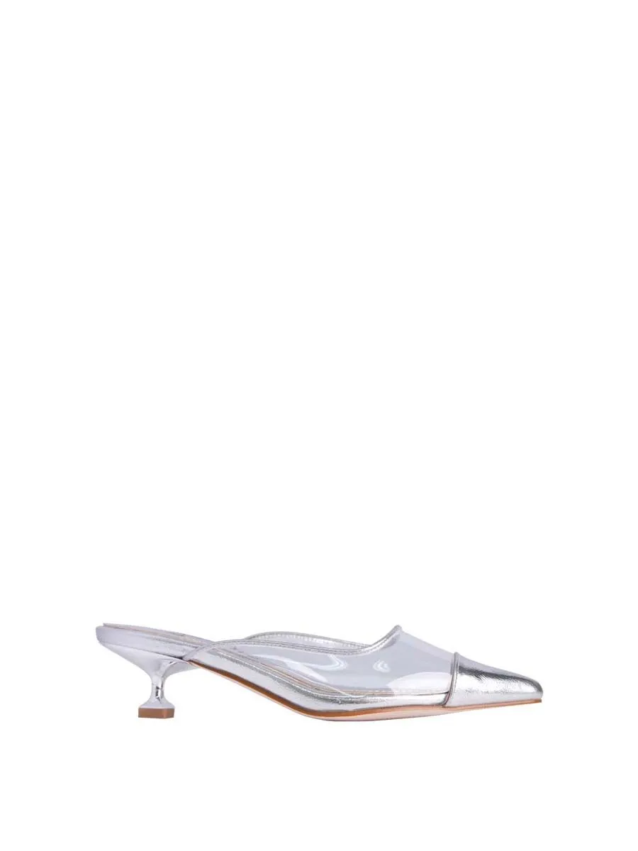 VILLAINS SF GLORY Mules SILVER VILLAINS SF GLORY Mules SILVER