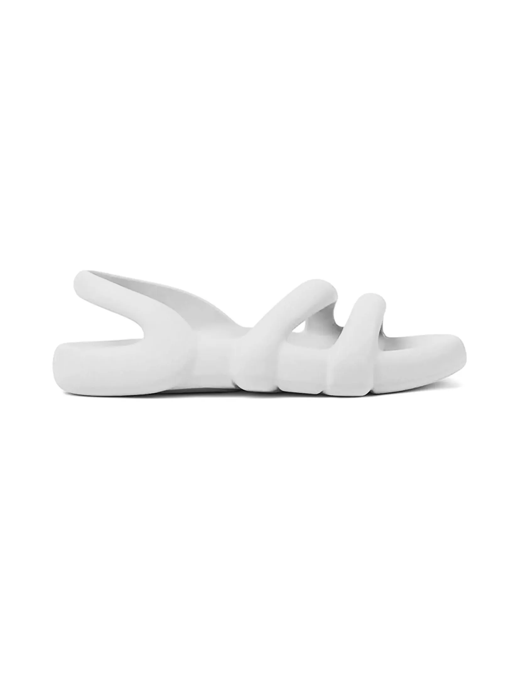 CAMPER Men Sandals Shoes Kobarah Flat White CAMPER Men Sandals Shoes Kobarah Flat White