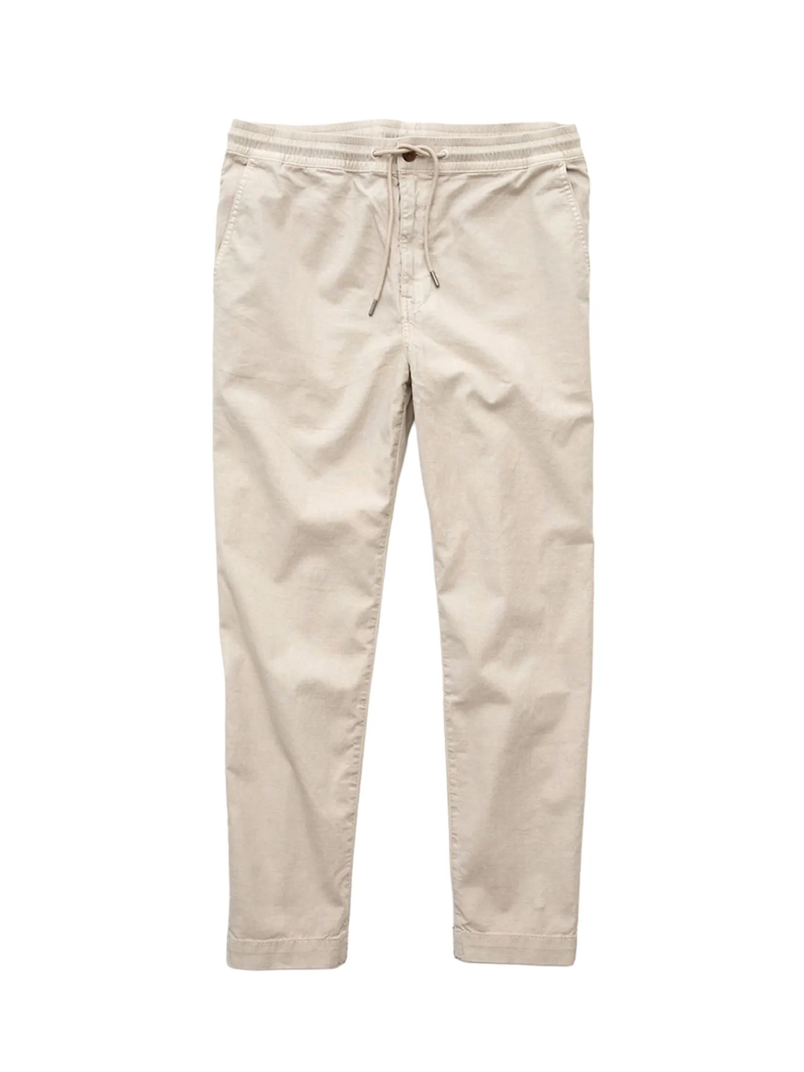 American Eagle MEN 5062 ATHLETIC EASY PANT LINEN PANTS 204 DUNE KHAKI